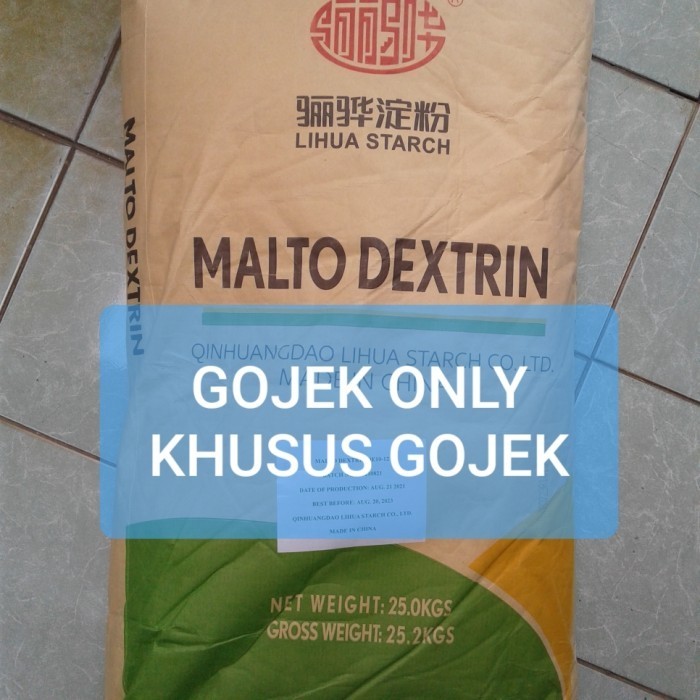 

Ready Maltodextrin LIHUA STARCH...1 SAK 25Kg... Gojek Only