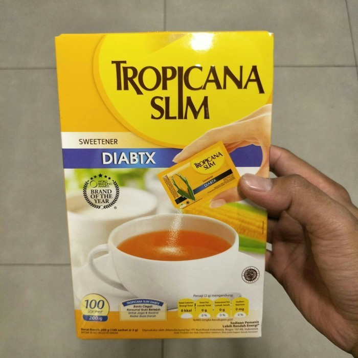 

Ready Tropicana Slim Sweetener Diabetics 100x2gr box