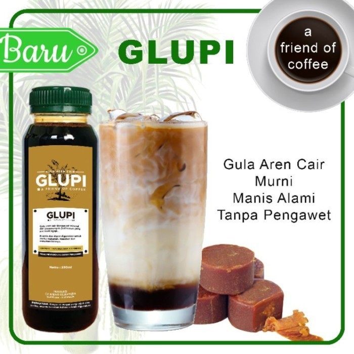 

Ready GLUPI - Gula Aren Cair Temennya Ngopi 100% tanpa pemanis & pengawet