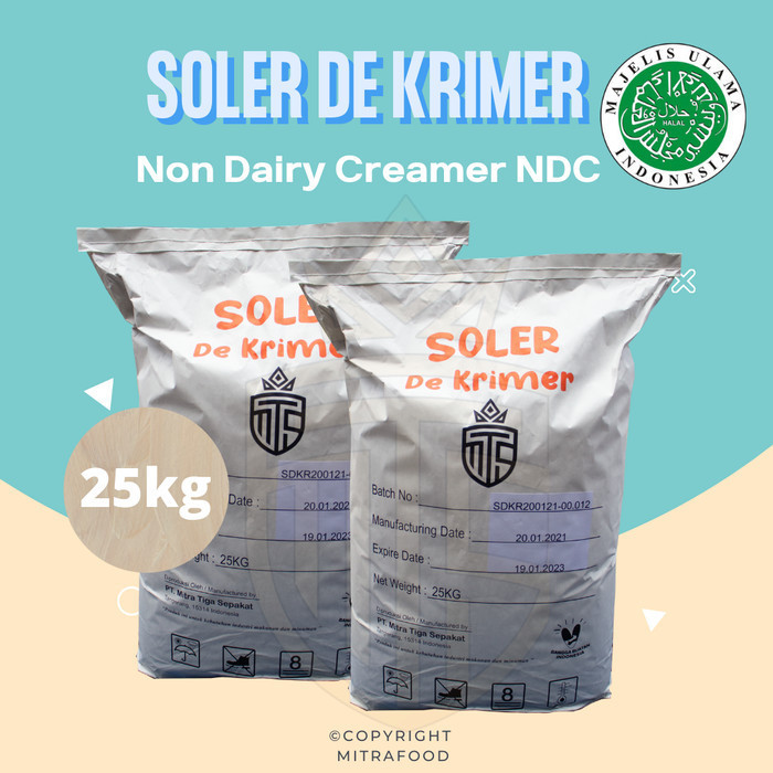 

Ready Bubuk Non Dairy Creamer - SOLER DE KRIMER