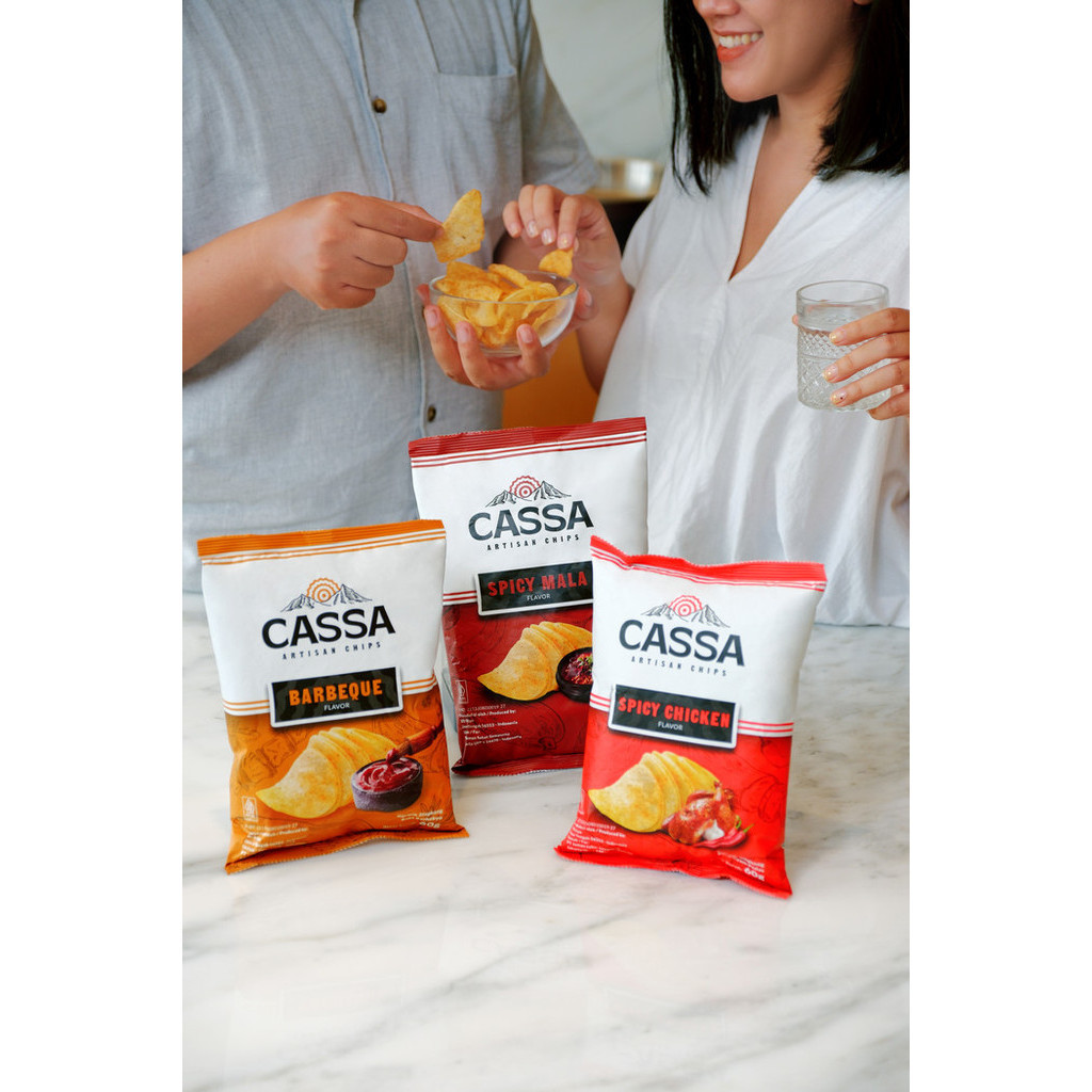 

TERMURAH Keripik Cassa Mix Flavor 60gr x 5pcs