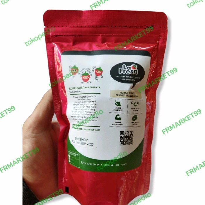 

BIG SALE Strawberry la fresa freeze dried strawberries snack strawberry