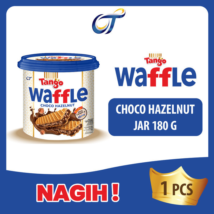 

BERGARANSI Tango Waffle Jar Choco Hazelnut 180GR - [1 Pcs]