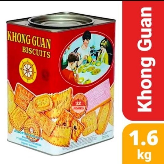 

PROMO SPECIAL BISKUIT "KHONG GUAN" KALENG 1600 Gram.