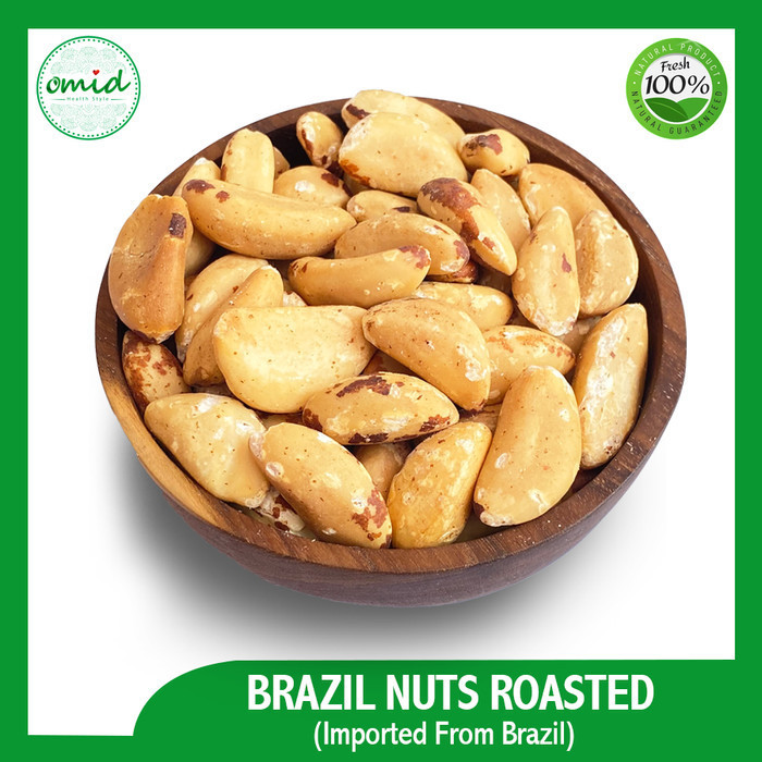 

TERBAIK Roasted Brazil Nuts (Kacang Brazil Panggang) 250gr