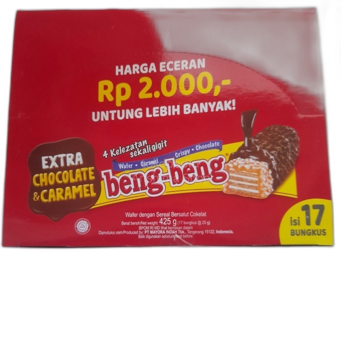 

PRODUK TERBATAS beng beng 1 box 17 pcs