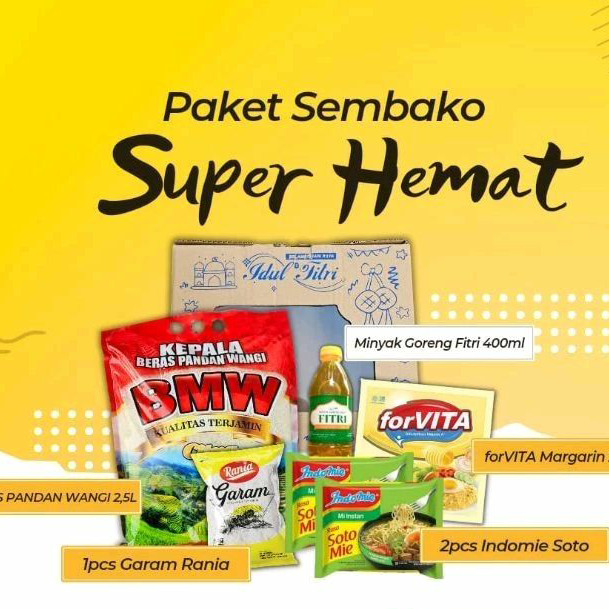 

PAKET SEMBAKO SUPER HEMAT