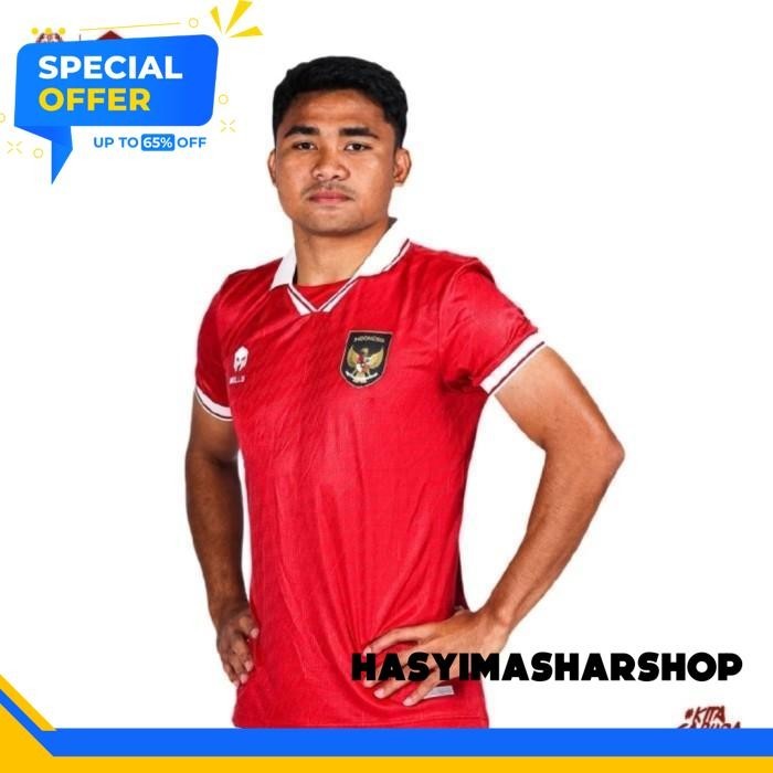 JERSEY TIMNAS INDONESIA HOME 2022-2023 MILLS REPLICA VERSION TERBAIK