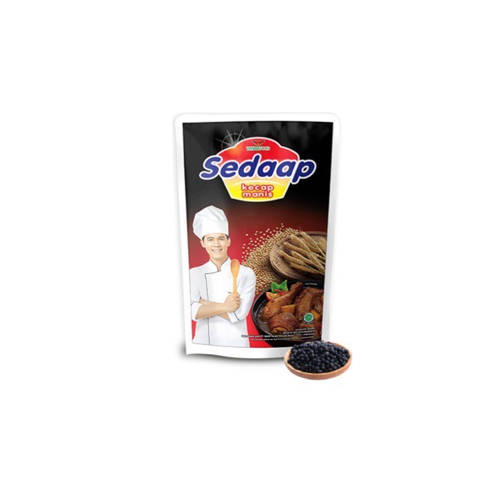Sedaap Kecap Manis Pouch 700 g / 520 ml - Gambar 4