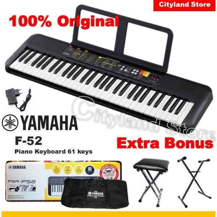 Keyboard Yamaha Psr F52/ Piano Keyboard Yamaha Psr F52 Original