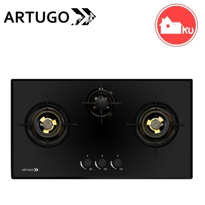 Artugo Built In Hob Ah 3933 Fb Kompor Tanam 3 Tungku