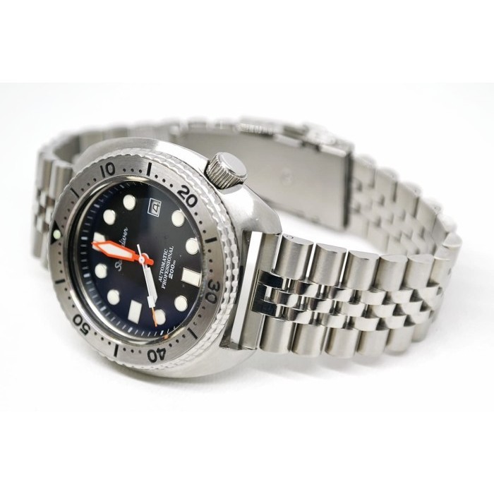 RANTAI JAM SUPER SOLID JUBILEE STAINLESS STEEL BRACELET DIVER 18MM JB1