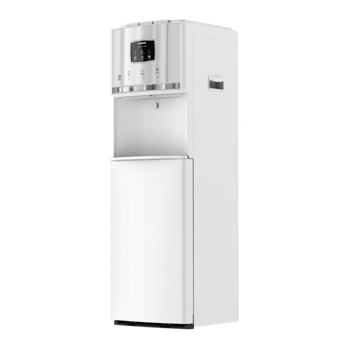 Sanken Dispenser Galon Bawah Hwd-L130Ss-Wh Oasis Stainless Steel