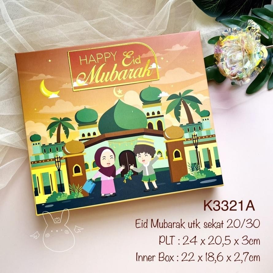 

Ready>>> (10Pcs) K3321 Kotak Mika Set Lengkap Sekat 20/30 Lebaran| Dus Idul Fitri| Box Nastar| Lapis Eid Mubarak K33