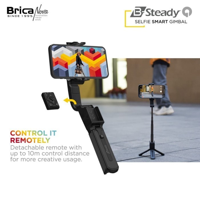 Brica B-Steady Q Selfie Smart Gimbal Brica Bsteady Q
