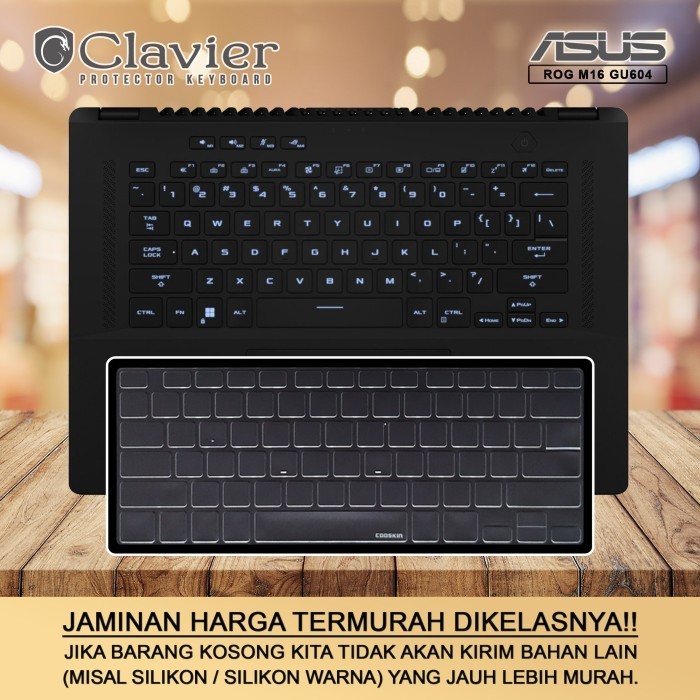 Terlaris Keyboard Protector Cover Asus ROG Zephyrus M16 GU604 GU604V GU604VI SALE