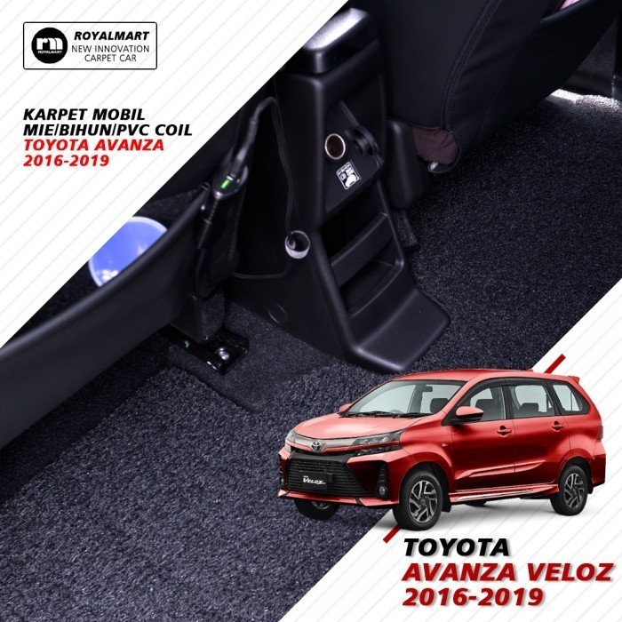 Karpet Mobil Avanza Veloz 2016-2019 Full Bagasi 1 Warna
