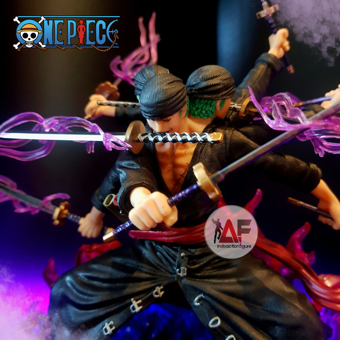 Statue One Piece Roronoa Zoro Ashura Restart Studio Design Recast