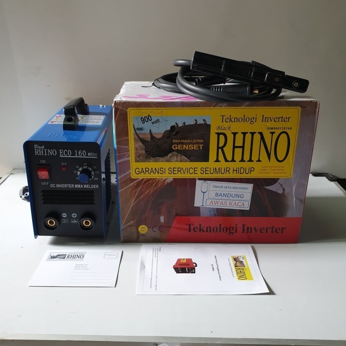 Rhino 160E Mesin Travo Las Rhino 160A Trafo Las Inverter 160 A