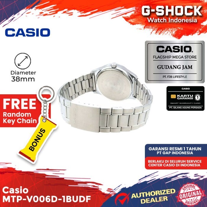 Casio General Mtp-V006D-1Budf Mtp-V006D Mtp-V006 Mtpv006D Mtp V006D