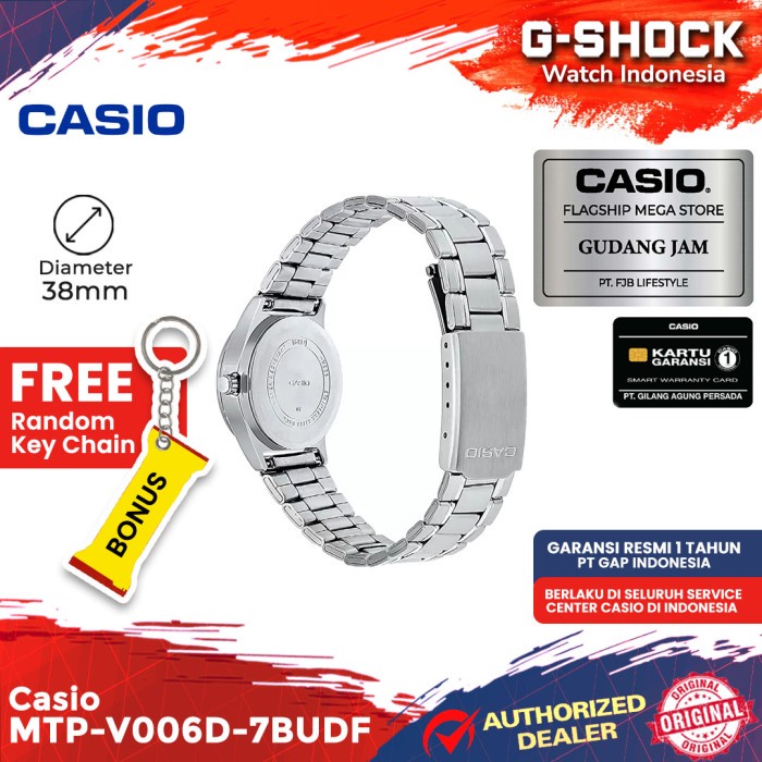 Casio General Mtp-V006D-7Budf Mtp-V006D Mtp-V006 Mtpv006D Mtp V006D