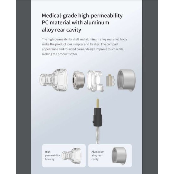 Tanchjim One 10Mm Dmt4 Dynamic Driver In Ear Monitor Earphone Wired