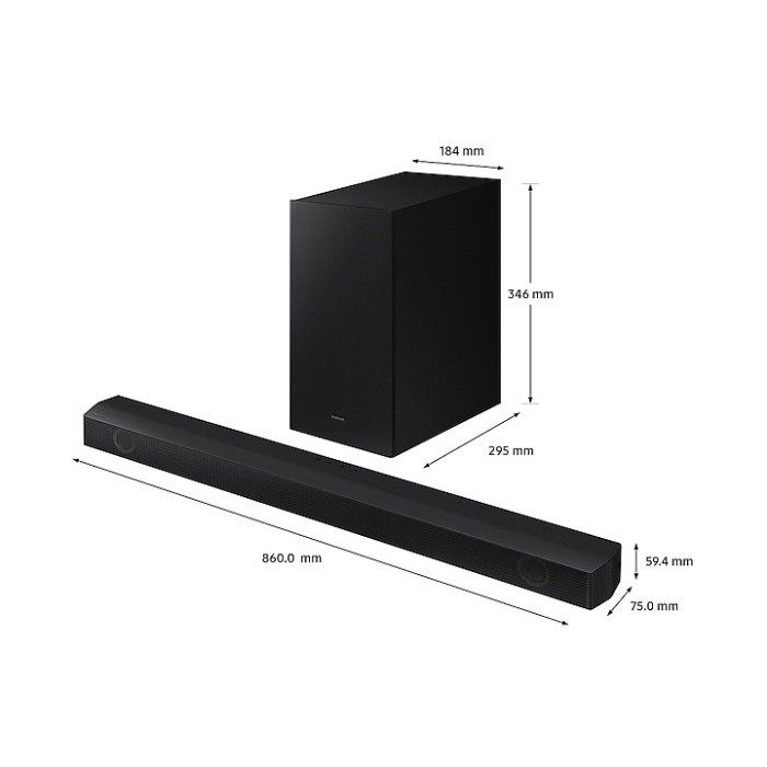 Soundbar Samsung Hwb550 Bluetooth Soundbar Samsung 2.1Ch Hw-B550