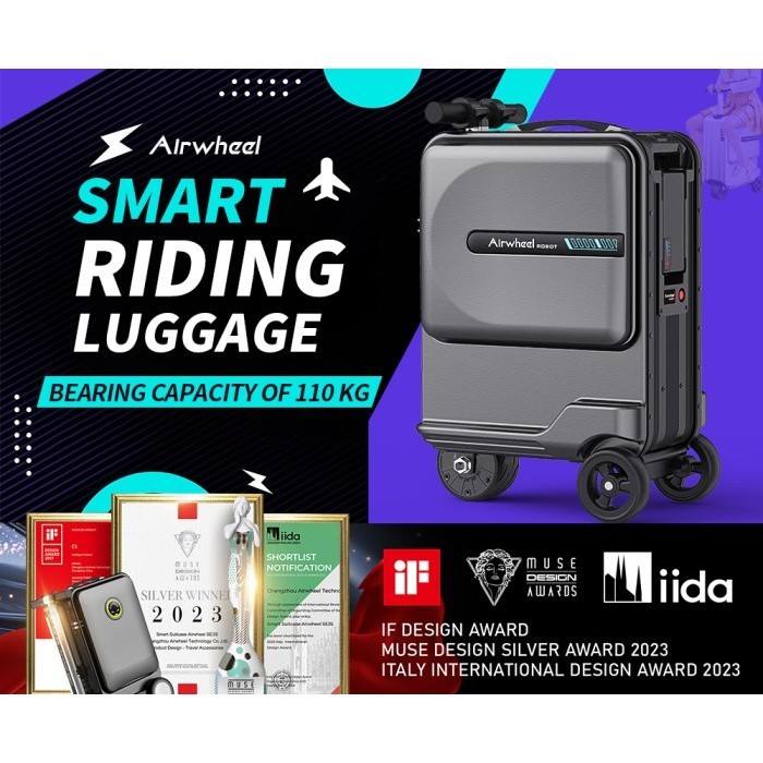 Airwheel Koper Se3 Mini Black / Koper Travel / Koper Riding