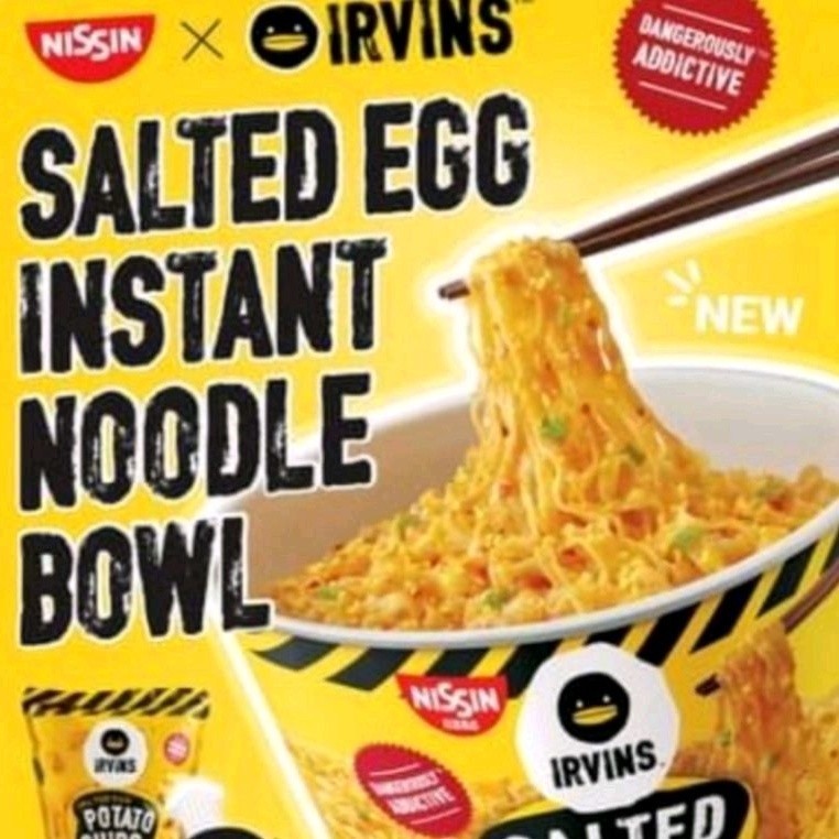 

Nissin X Irvins Ed Egg Instant Noodle Bowl