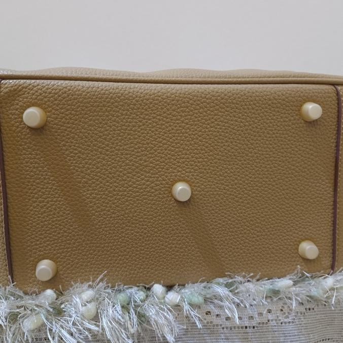 Shoulder Bag/Tas Wanita Branded Import Lindoy Riri H20196 Apricot Angeliside