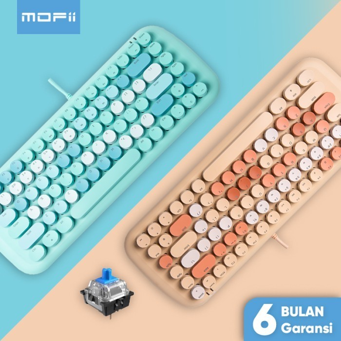 Mofii Mechanical Keyboard Blue Switch Candy M