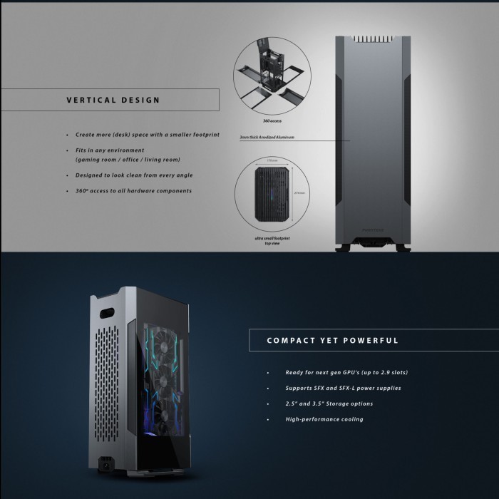 Phanteks Evolv Shift 2 Tempered Glass