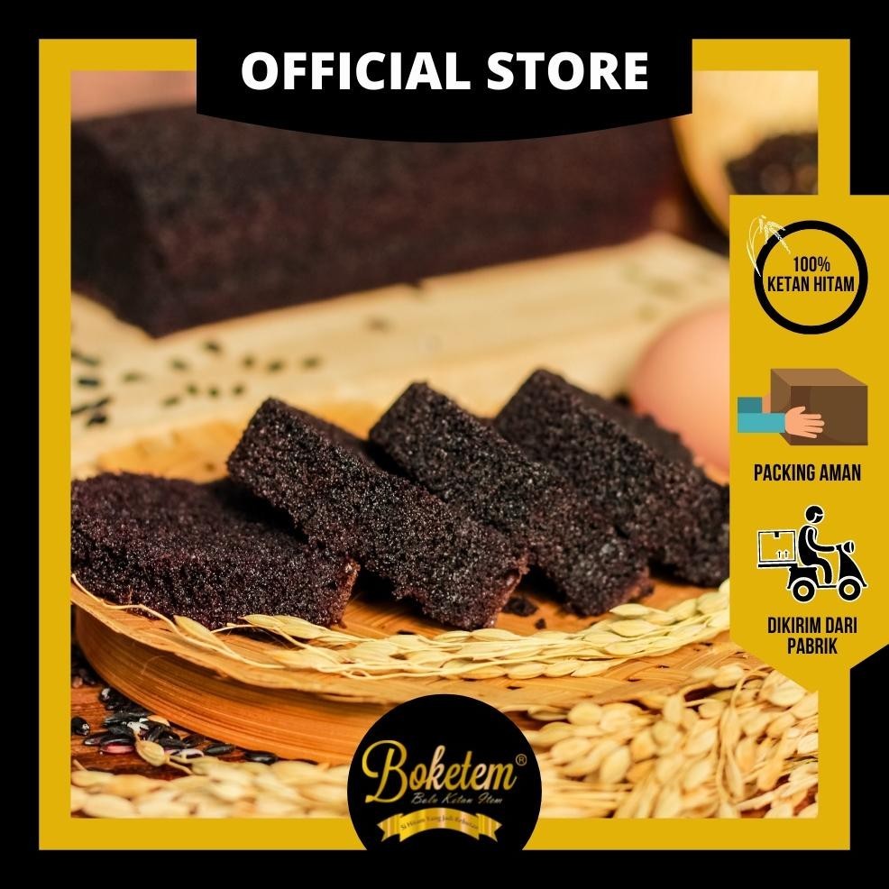 

Siap Kirim >>> Boketem - Bolu Ketan Hitam - Original - Oleh Oleh Bandung