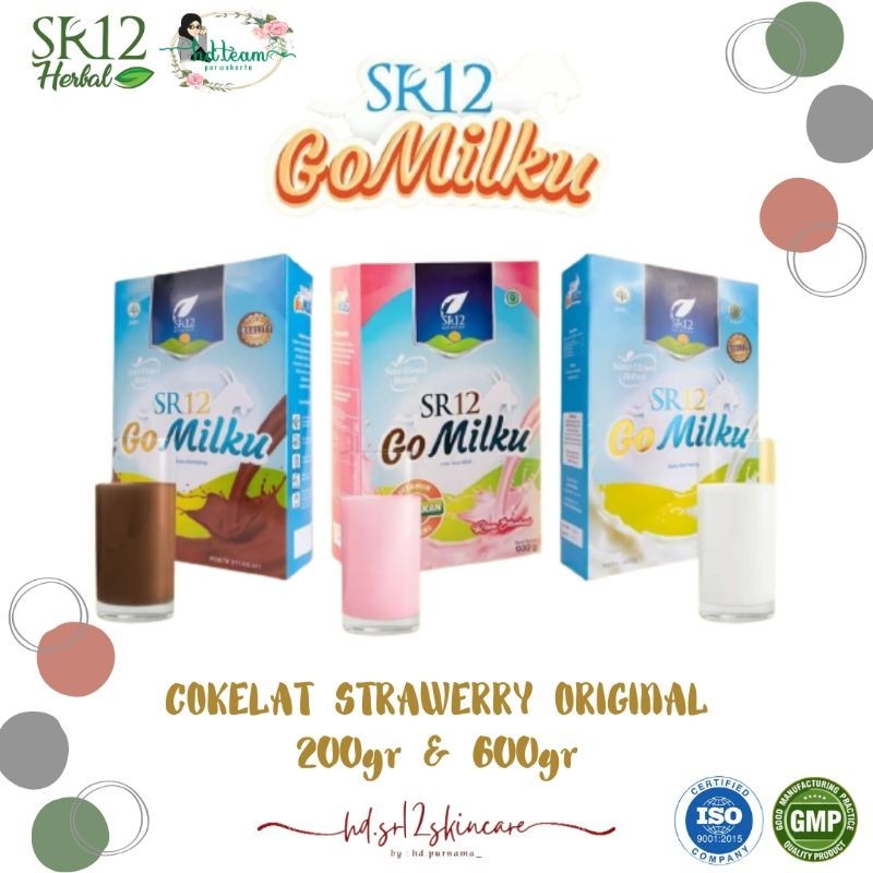 

GOMILKU GOLD SR12 200gr Go Milku Susu Kambing Etawa Menyehatkan Tulang Rasa Original Cokelat Stroberi Strawberry