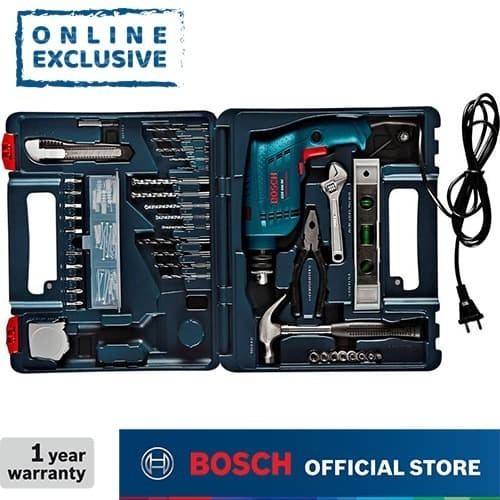 Bosch Bor Tembok Listrik Dengan Perkakas Tangan 10Mm 500W Gsb 500 Re