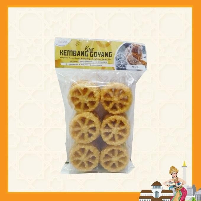 

Best Seller Kembang Goyang / Kue Betawi Limited Edition