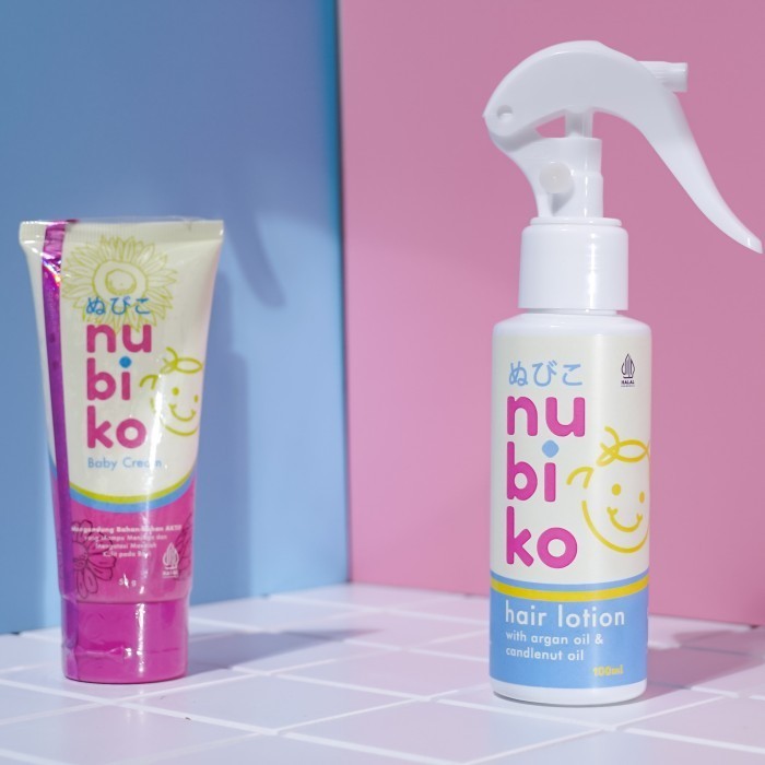 Bundling Nubiko Baby Cream + Nubiko Hair Lotion