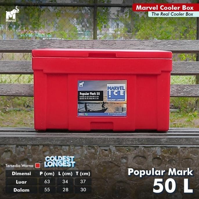 Marvelcooler 50 Ltr - Popular Mark (Coolbox - Icebox - Coolerbox)