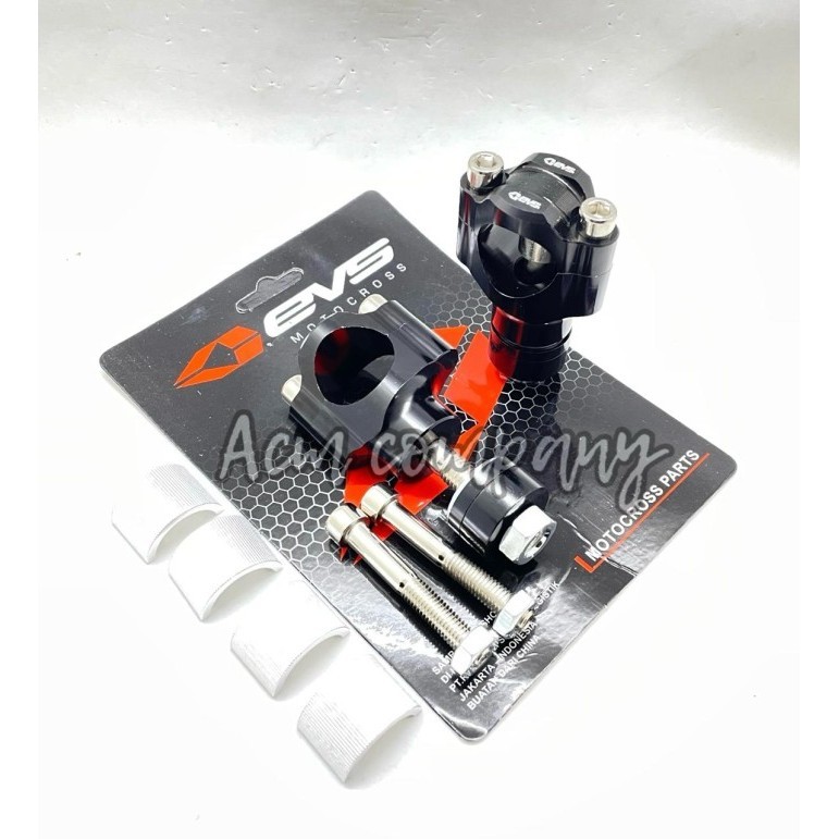 Raiser stang Motor Protaper Peninggi Stang Fatbar Crf Klx DT BF Kaki 1