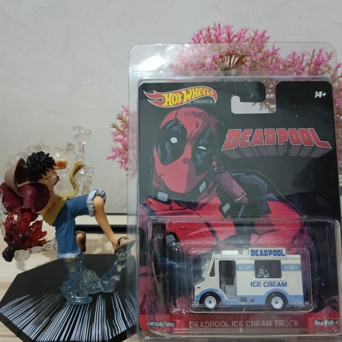 Hotwheels Premium Deadpool Ice Cream Truck Free Protector