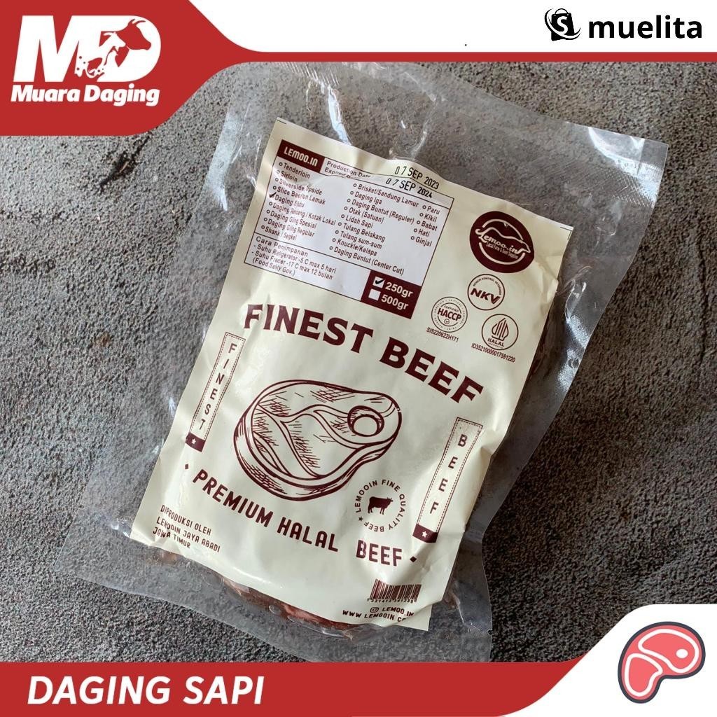 

Lemooin Grass Fed Beef - Beef Slice 250Gr -Gratisongkir
