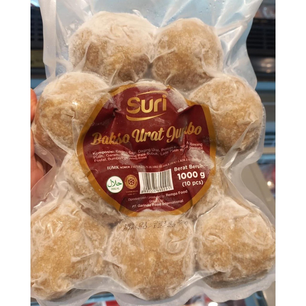 

Suri Bakso Jumbo Urat 1000 Gr -Gratisongkir