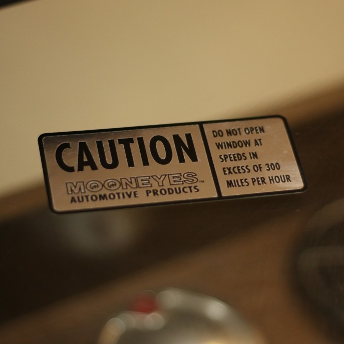 

Mooneyes Caution Sticker