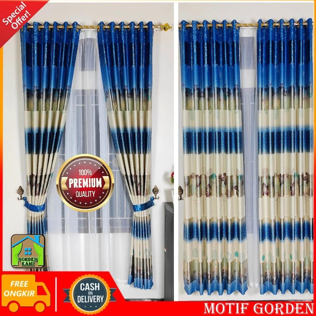 ADA PROMO GORDEN JENDELA TERBARU 2023 DESAIN MINIMALIS MEWAH BAHAN BLACKOUT IMPORT MODEL SMOKERING