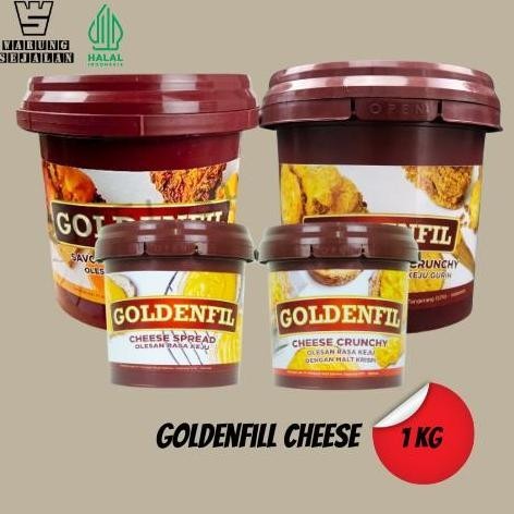 

READYYY KIRIM >> GOLDENFILL CHEESE SERIES 1 KG / SELAI KEJU / SAUS KEJU