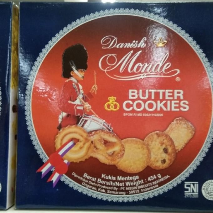 

New Sale Monde Butter Cookies 454Gr Stok Terbatas