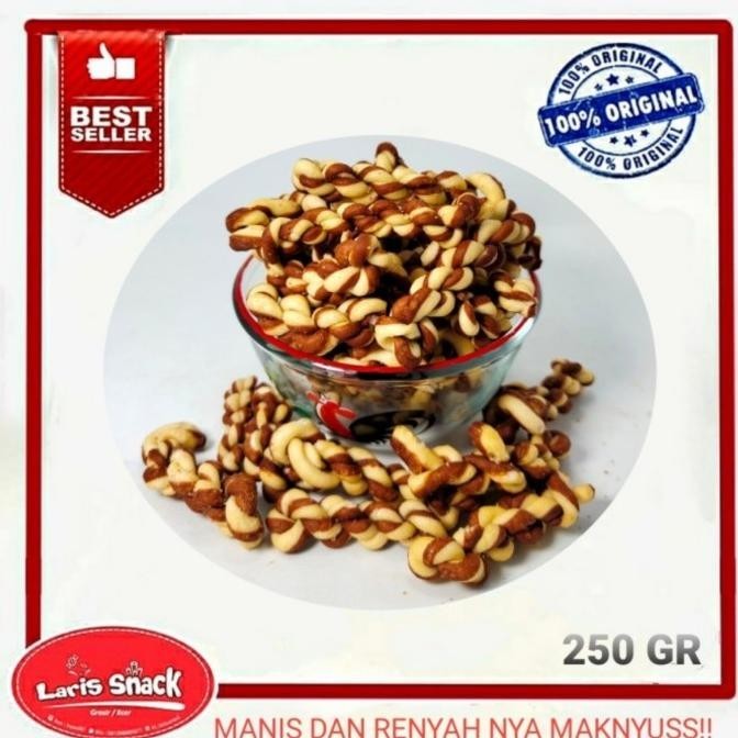 

New Sale Kue Tambang Kombinasi Kue Kepang Dan Renyah Kiloan 250Gr Limited Edition