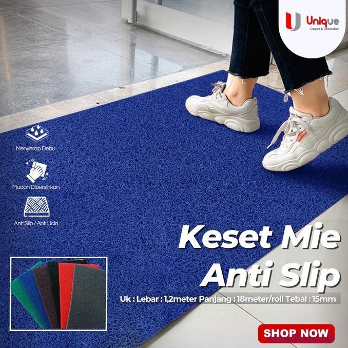 Terlaris Keset Meteran / Keset Mie Lobby Berkualitas