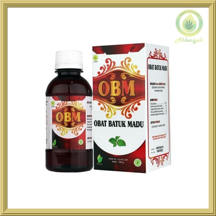 

OBM | Obat Batuk Madu Plus Gamat 160gr