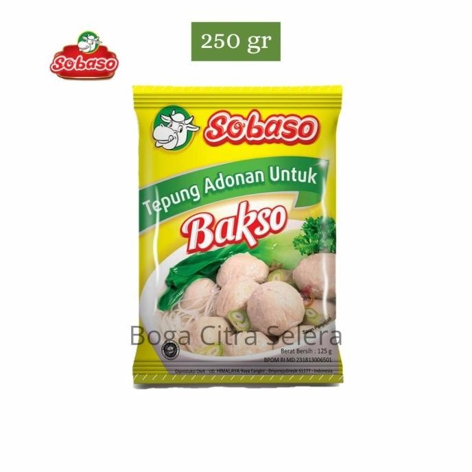 

Tepung Adonan Bakso Lengkap Sobaso 250g